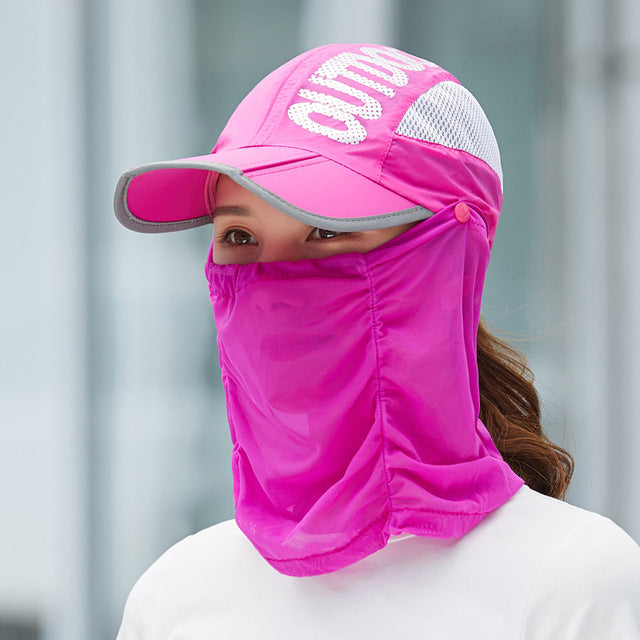 Anti-UV Outdoor Baseball Cap for Adults - Breathable Cotton Polyester, view 8