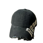 Men's Distressed Cotton Baseball Cap - Casual Style, Adjustable Fit, view 5
