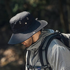 Breathable Sun Hat for Outdoor Adventures - UV Protection, Adjustable Fit, view 3