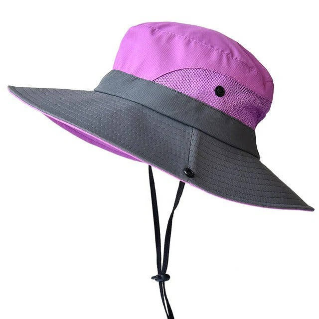 Foldable Sun Hat for Women - UV Protection, Breathable Polyester, view 5