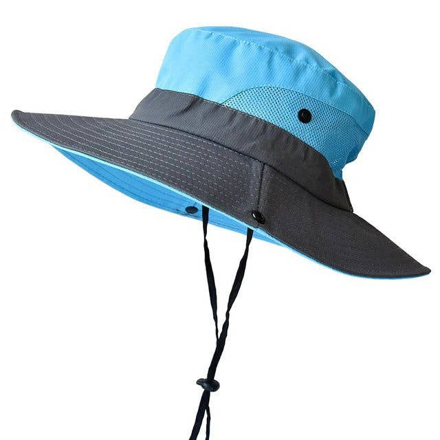 Foldable Sun Hat for Women - UV Protection, Breathable Polyester, view 8