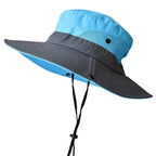 Foldable Sun Hat for Women - UV Protection, Breathable Polyester, view 8