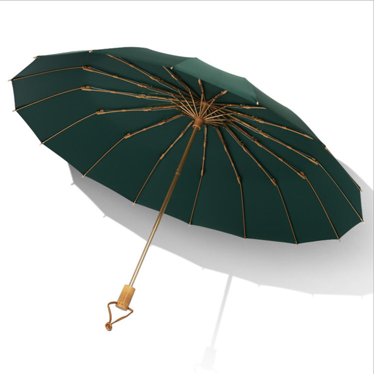 Ladies Elegant Folding Umbrella - Waterproof, Ergonomic Handle, Compact Size, view 5