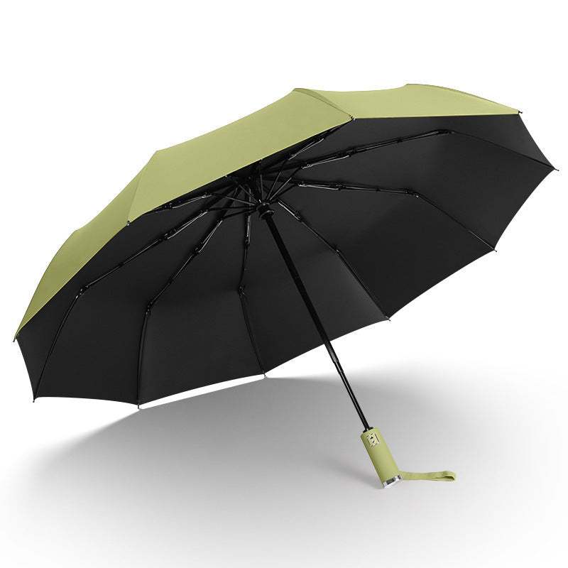 Women's Automatic UV Protection Folding Umbrella - Compact, Lightweight, view 3
