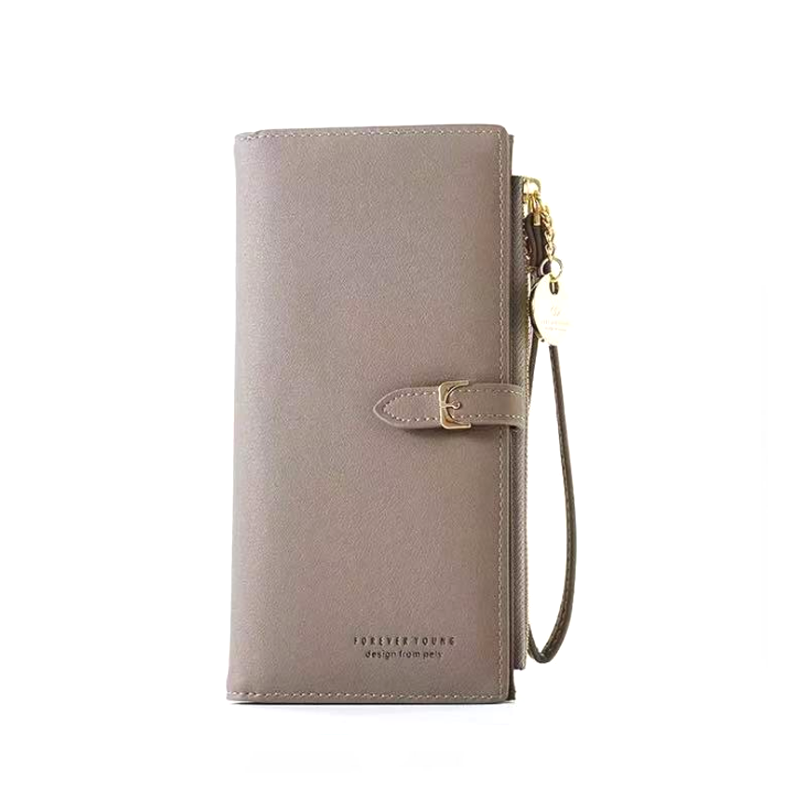 Women's Bi-fold Long Wallet - PU, 19.5x10x2 cm, Multiple Colours, view 10