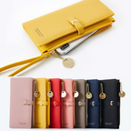 Women's Bi-fold Long Wallet - PU, 19.5x10x2 cm, Multiple Colours, view 4