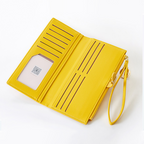 Women's Bi-fold Long Wallet - PU, 19.5x10x2 cm, Multiple Colours, view 5