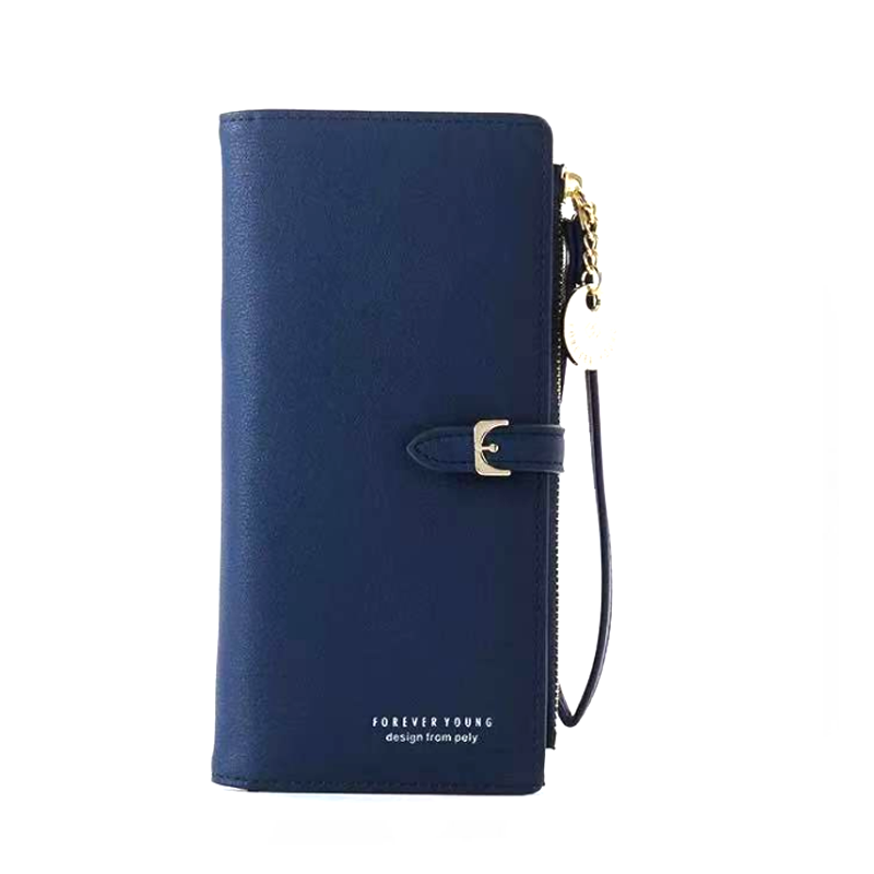 Women's Bi-fold Long Wallet - PU, 19.5x10x2 cm, Multiple Colours, view 8