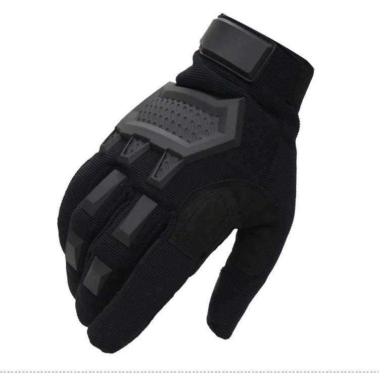 Tactical Gloves for Outdoor Activities - Microfiber, Rubber Knuckle, view 10