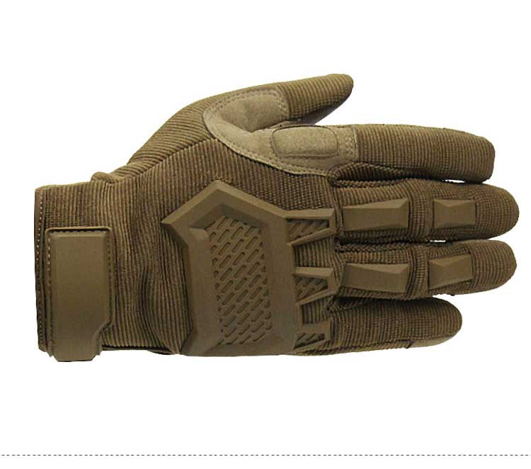 Tactical Gloves for Outdoor Activities - Microfiber, Rubber Knuckle, view 12