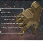 Tactical Gloves for Outdoor Activities - Microfiber, Rubber Knuckle, view 2