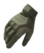 Tactical Gloves for Outdoor Activities - Microfiber, Rubber Knuckle, view 4