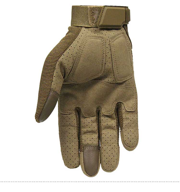Tactical Gloves for Outdoor Activities - Microfiber, Rubber Knuckle, view 5
