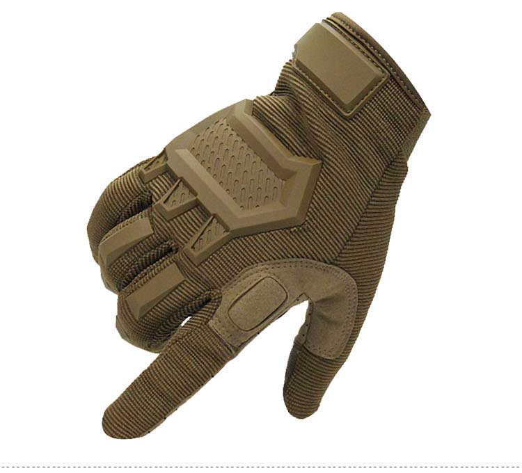 Tactical Gloves for Outdoor Activities - Microfiber, Rubber Knuckle, view 6