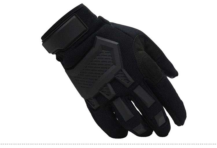 Tactical Gloves for Outdoor Activities - Microfiber, Rubber Knuckle, view 7