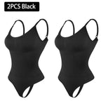 Women Slimming Shapewear Bodysuit - Tummy Control, Polyamide Elastane, view 13