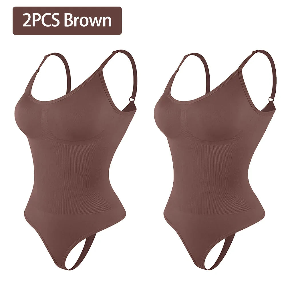 Women Slimming Shapewear Bodysuit - Tummy Control, Polyamide Elastane, view 14