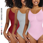 Women Slimming Shapewear Bodysuit - Tummy Control, Polyamide Elastane, view 4