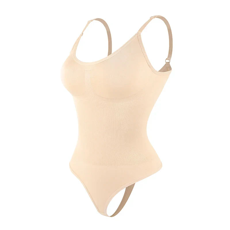 Women Slimming Shapewear Bodysuit - Tummy Control, Polyamide Elastane, view 9