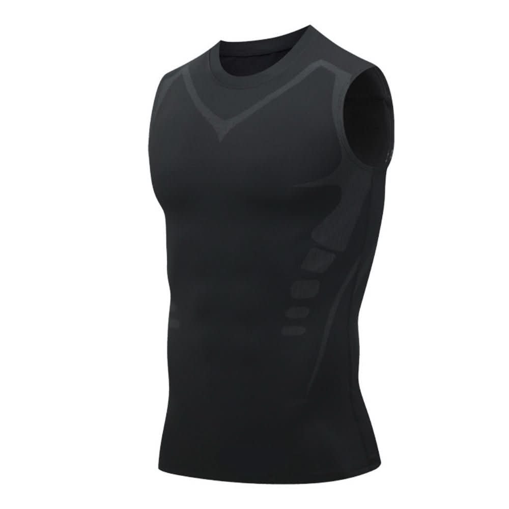Compression Vest for Trunk Support and Posture - Nylon Elastane, Breathable, view 6