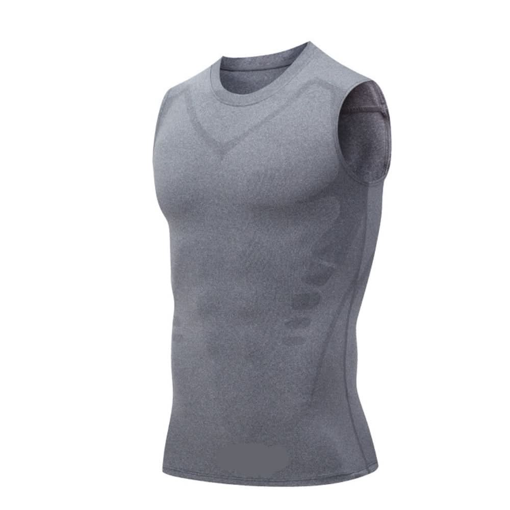 Compression Vest for Trunk Support and Posture - Nylon Elastane, Breathable, view 8