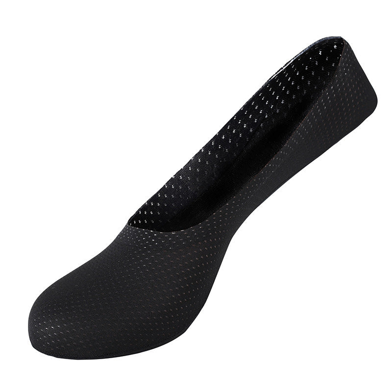 Breathable Ice Silk Socks - Black, White, Grey, Beige, view 10