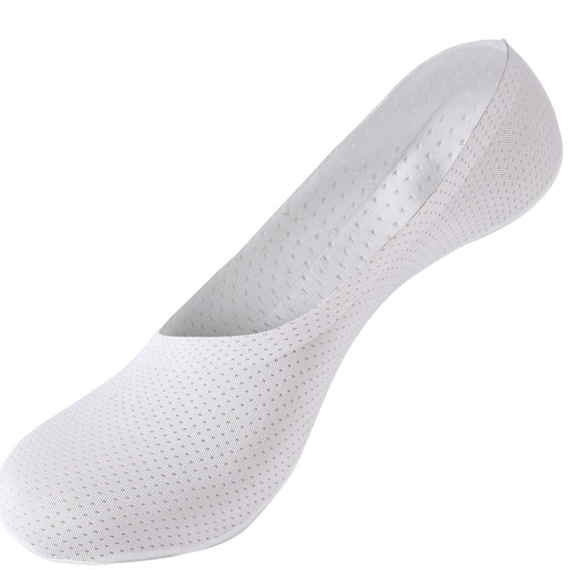 Breathable Ice Silk Socks - Black, White, Grey, Beige, view 8