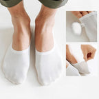 Breathable Ice Silk Socks - Black, White, Grey, Beige