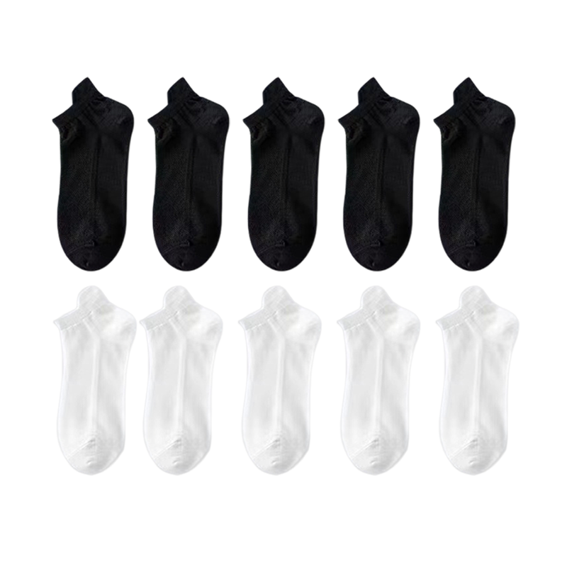 Ultra-thin Non-slip Invisible Socks - Breathable Mesh, Polyester, One Size, view 20