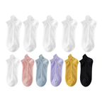 Ultra-thin Non-slip Invisible Socks - Breathable Mesh, Polyester, One Size, view 24