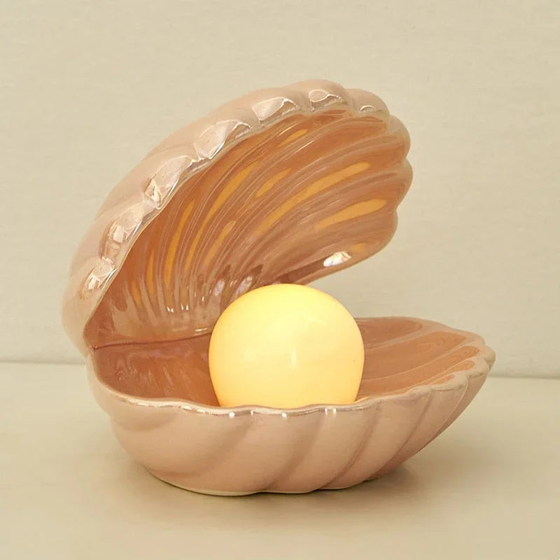 Cloudbrook Shell Table Lamp-Welvere