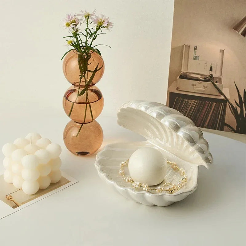 Cloudbrook Shell Table Lamp-Welvere