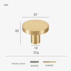 Cloudridge Pinebrook Cabinet Knobs-Welvere
