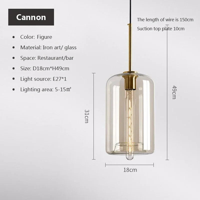 Cody Glass Pendant-Welvere