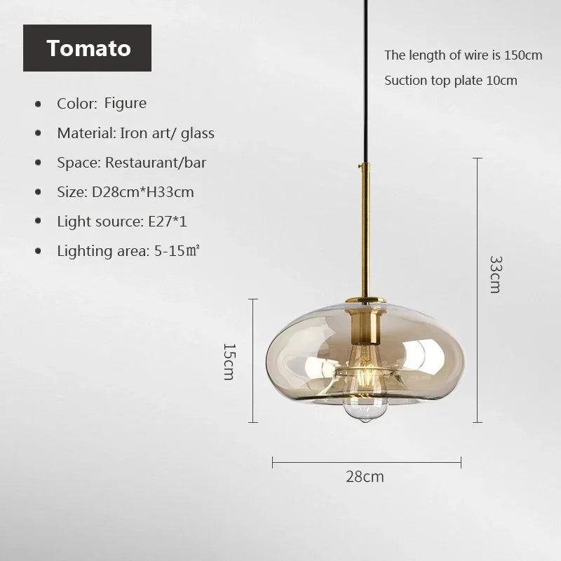 Cody Glass Pendant-Welvere