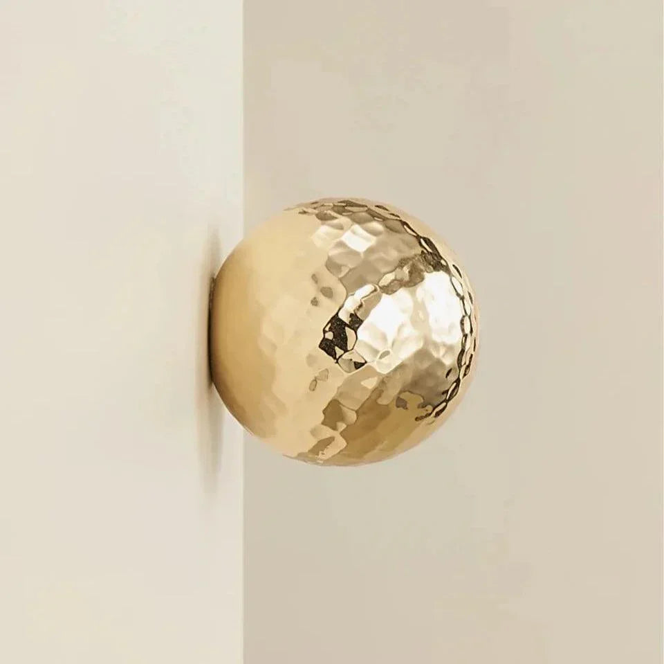 Cole Hammered Cabinet Knobs-Welvere