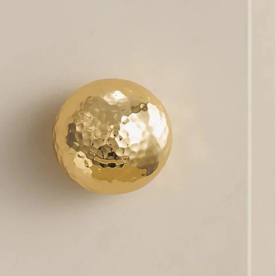Cole Hammered Cabinet Knobs-Welvere