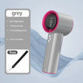 Compact Cordless Hair Dryer with LED Display