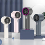 Compact Cordless Hair Dryer with LED Display