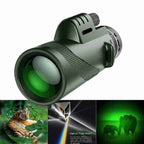 Compact HD Glass Monocular for Hiking, Birdwatching and Sports