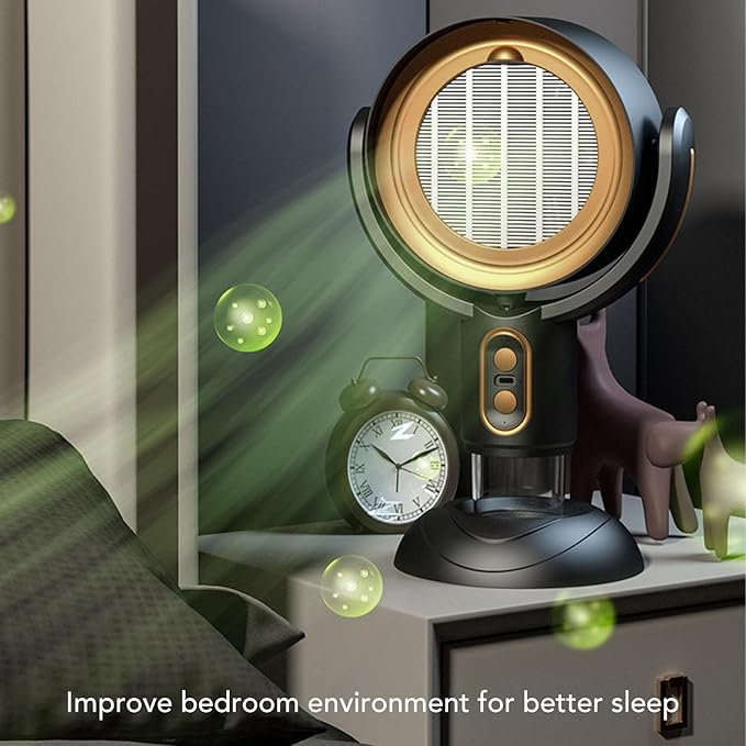 Compact Smoke and Odour Air Purifier for Homes and Offices