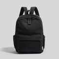 Compact Textured School Backpack with Padded Adjustable Straps