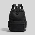 Compact Textured School Backpack with Padded Adjustable Straps