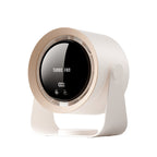 Compact USB Desk Fan with Digital Display, Brushless Motor, 100 Speeds