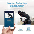 Compact Wireless 1080p Camera with Night Vision and Magnetic Mount