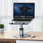 Adjustable Laptop Stand for Home and Office - Aluminium Alloy, 150-235mm Height, view 2