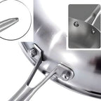 Non-Stick Stainless Steel Frying Pan for Kitchen - 11 Inch Diameter, view 2