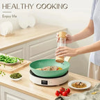 Nonstick Frying Pan Skillet for Gas and Induction - Aluminium, 20/24/28cm, view 4