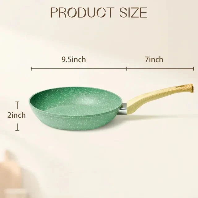 Nonstick Frying Pan Skillet for Gas and Induction - Aluminium, 20/24/28cm, view 7
