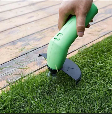 Cordless Mini Weed Trimmer with Extension Pole, 63 cm